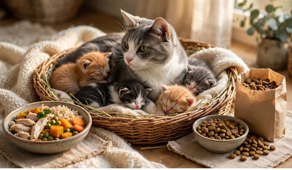 Can Homemade Food Replace Cat Food After Giving Birth