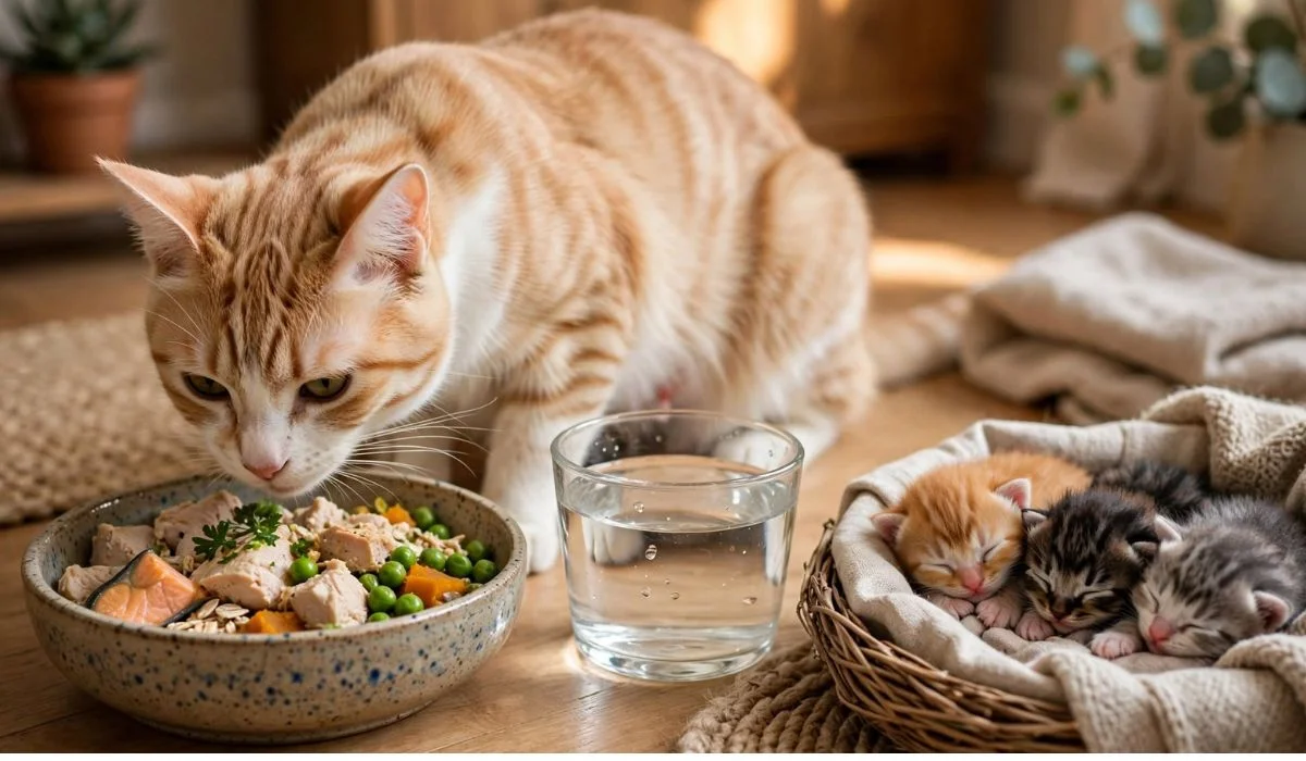 Feed the Mother Cat Properly
