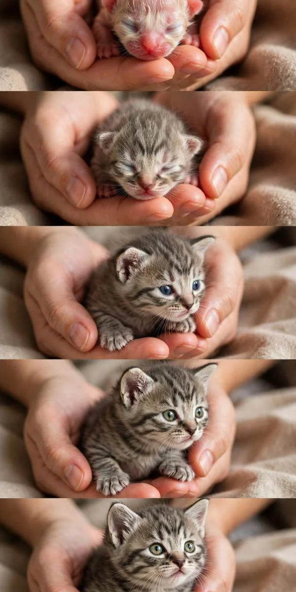 First, Determine How Old the Kitten Is