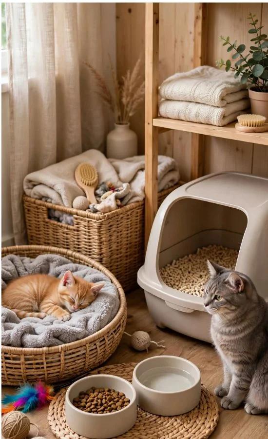 Getting Your Cat or Kitten Set Up at Home