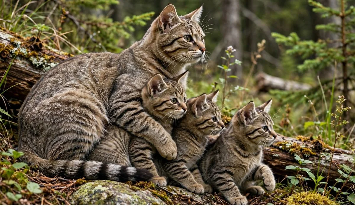 How Long Do Wild Kittens Usually Stay With Their Mothers