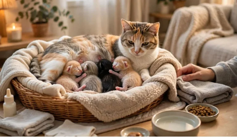 How To Take Care Of Newborn Kittens With Mother At Home