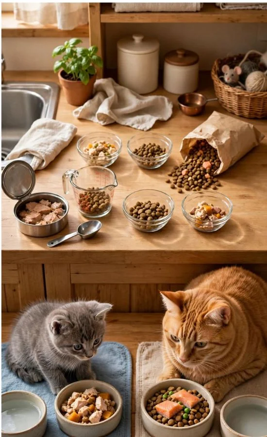 How to Feed Cats and Kittens Properly