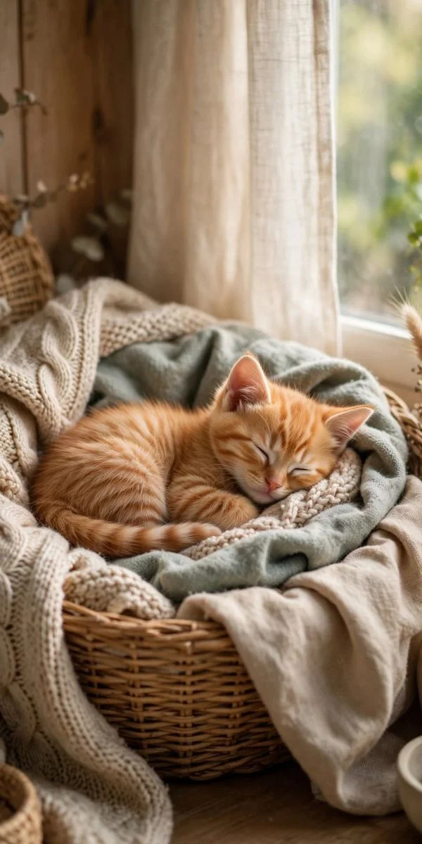 Make the sleeping area comfortable