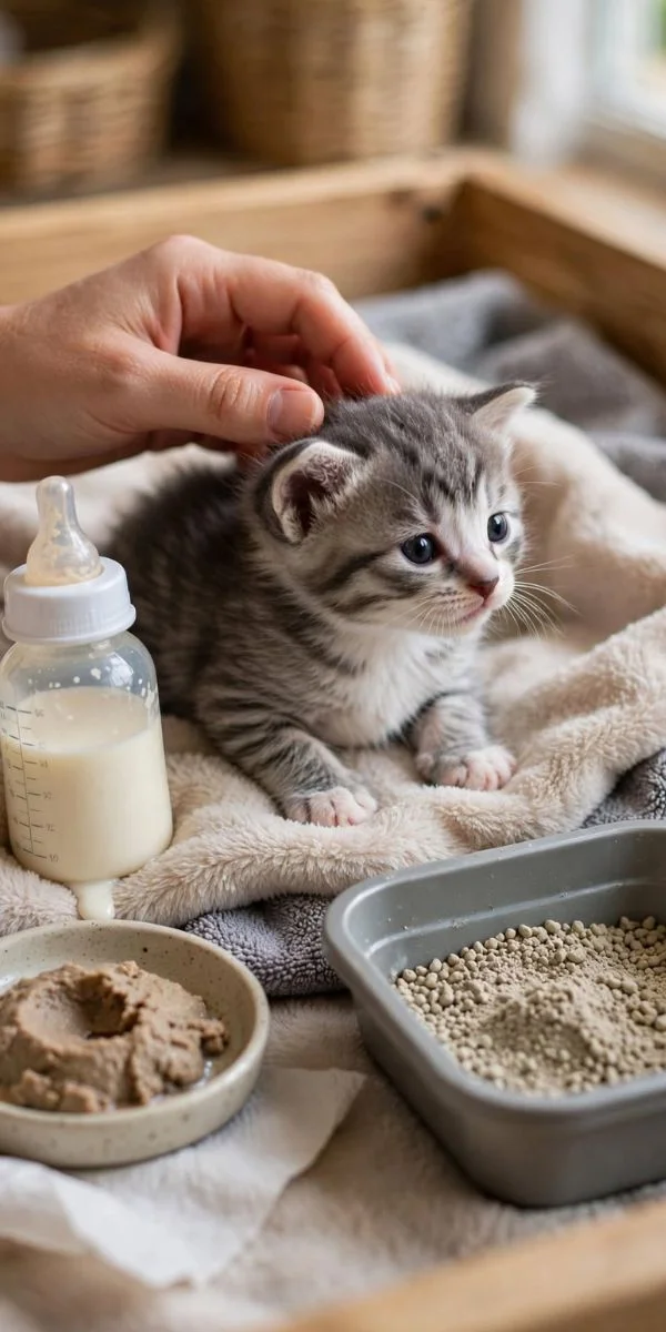 Understanding a 4 Week Old Kitten's Needs