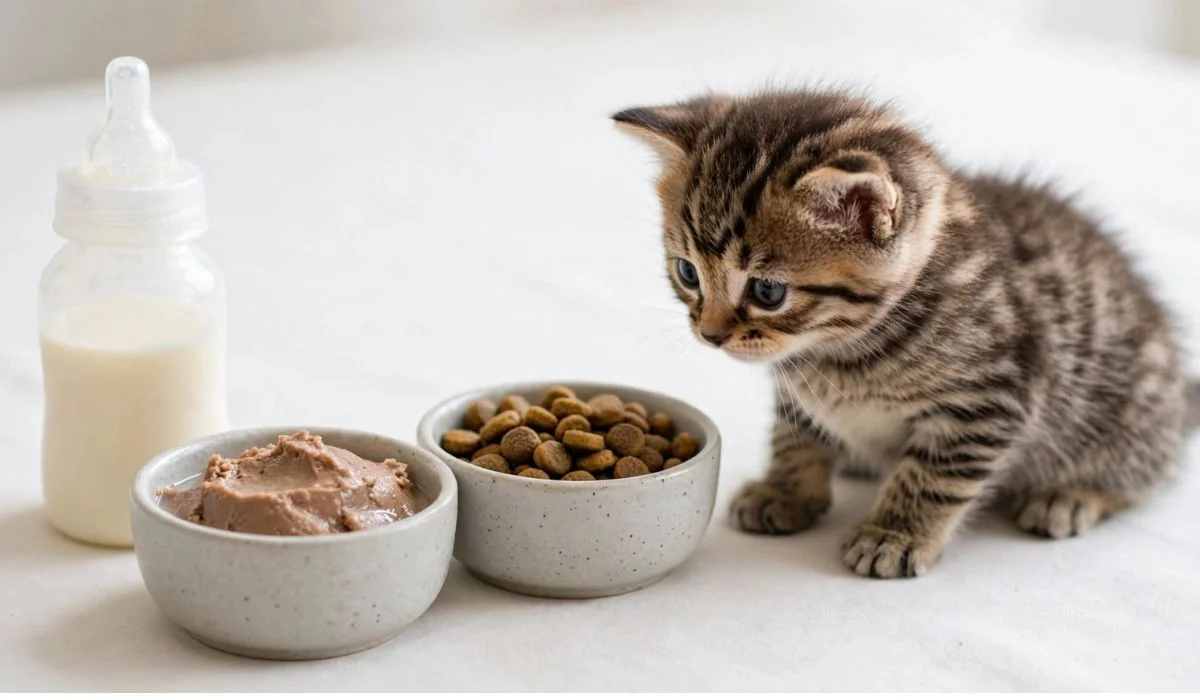 What Food Should You Give a Weaning Kitten