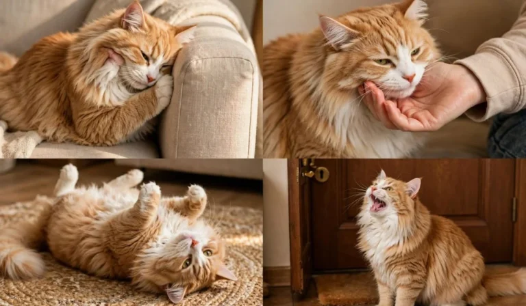 Why Is My Female Cat Meowing So Much and Rubbing Everything